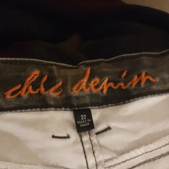 Chic Denim Y2K Camoflauge Women's Skinny Jeans - Picture 4 of 4